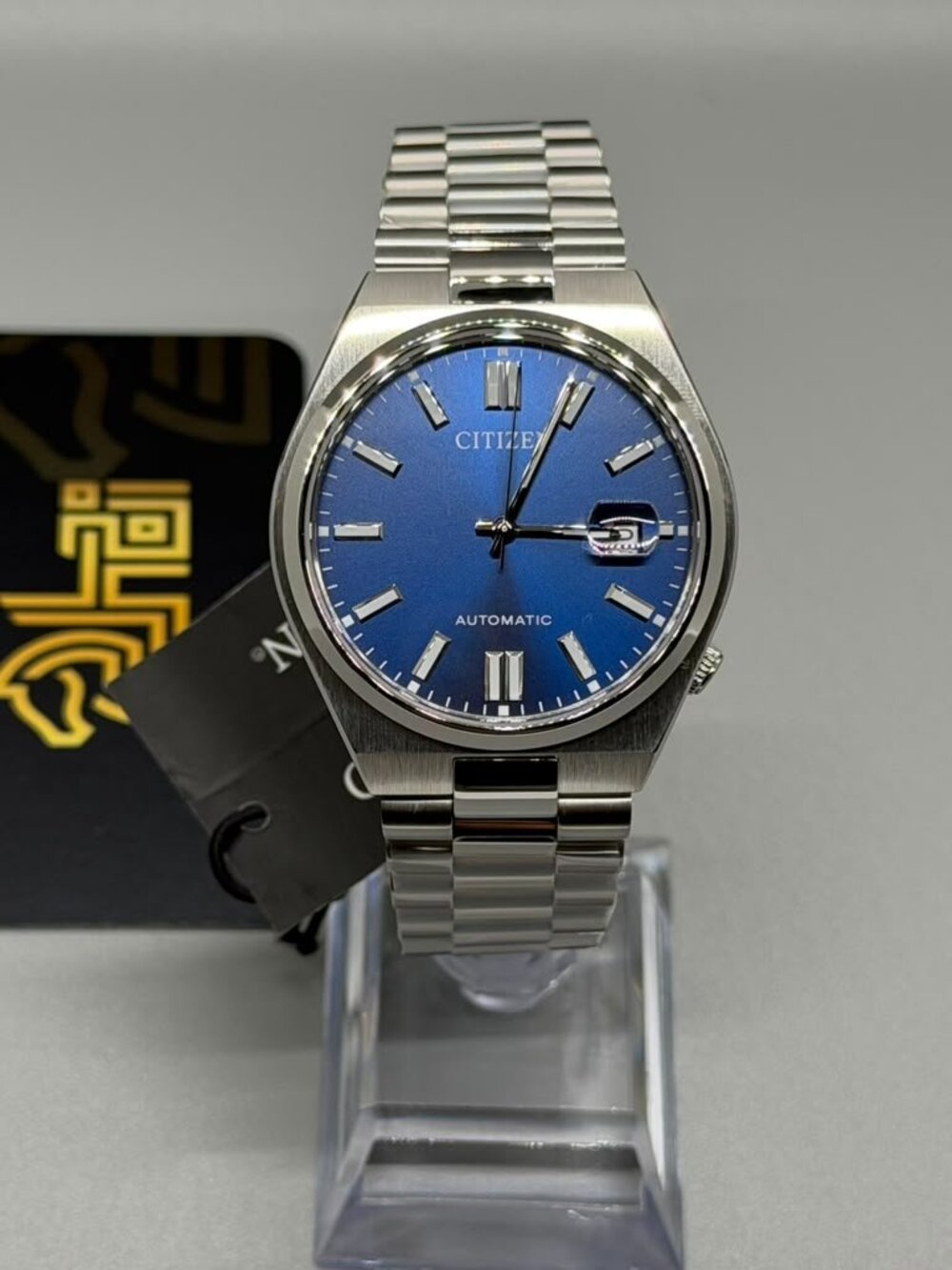 Citizen Tsuyosa Blue Stainless Steel 40mm Automatic Men's – Ref. NJ0150-81L